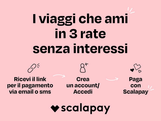 Scalapay FAQ, la tua vacanza in tre rate: tutte le informazioni