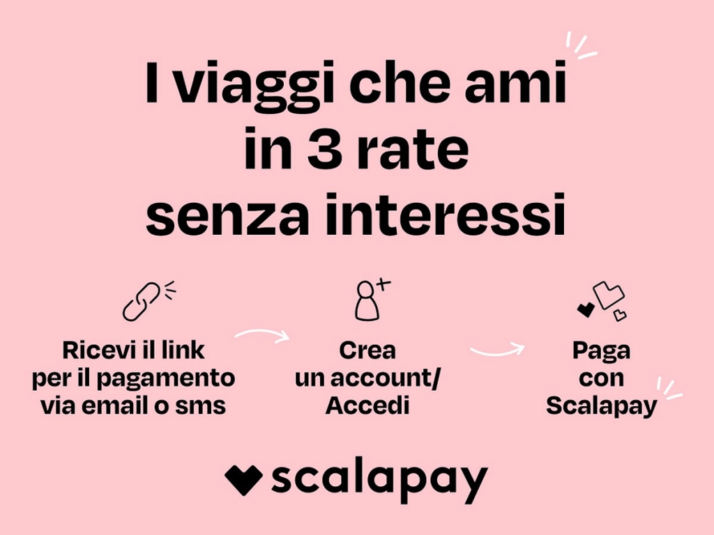 Scalapay FAQ, la tua vacanza in tre rate: tutte le informazioni